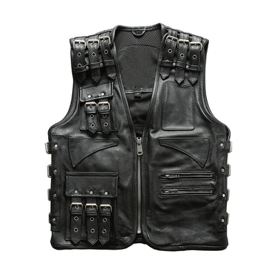 Men's Genuine Leather Vest