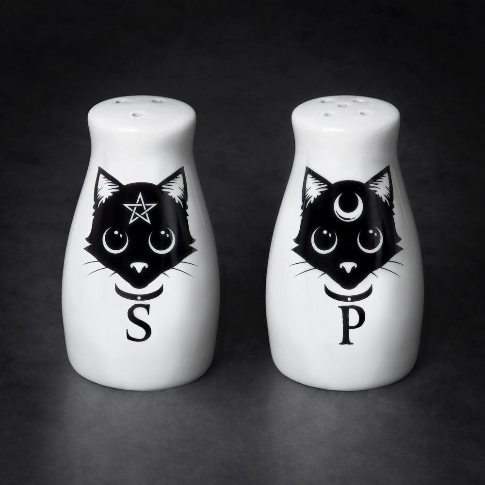 Black Cats Salt & Pepper Set