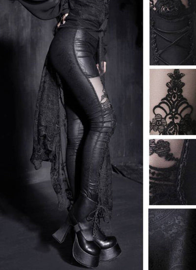 Gothic Corset Leggings