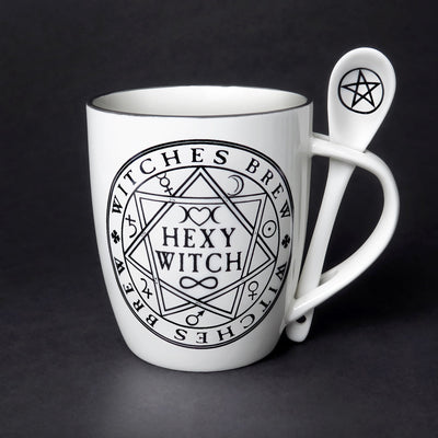 Hexy Witch Mug & Spoon Set