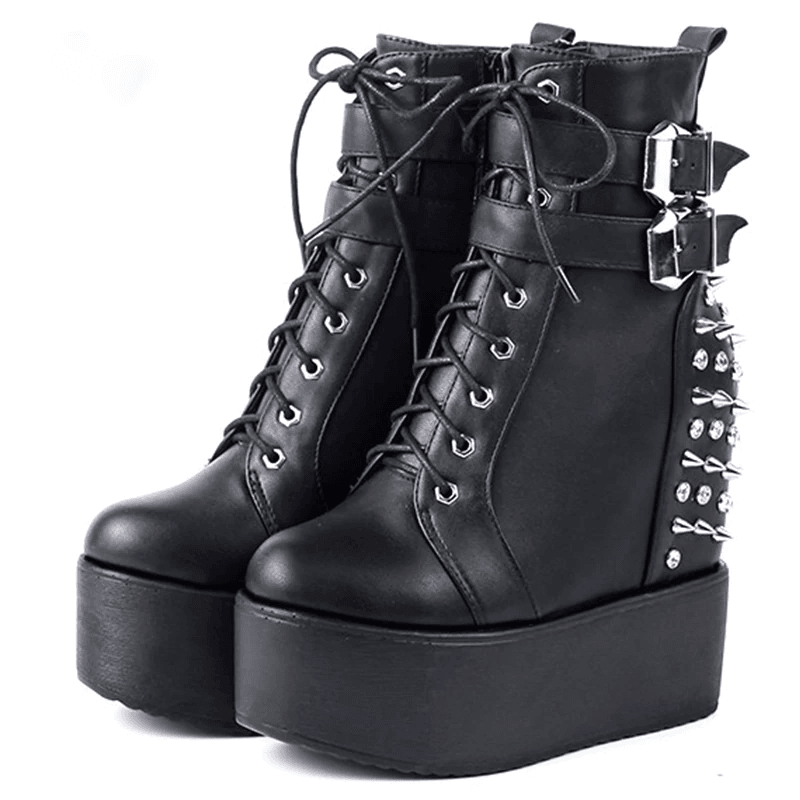 Prestige Goth Boots โ Goth N' Rock
