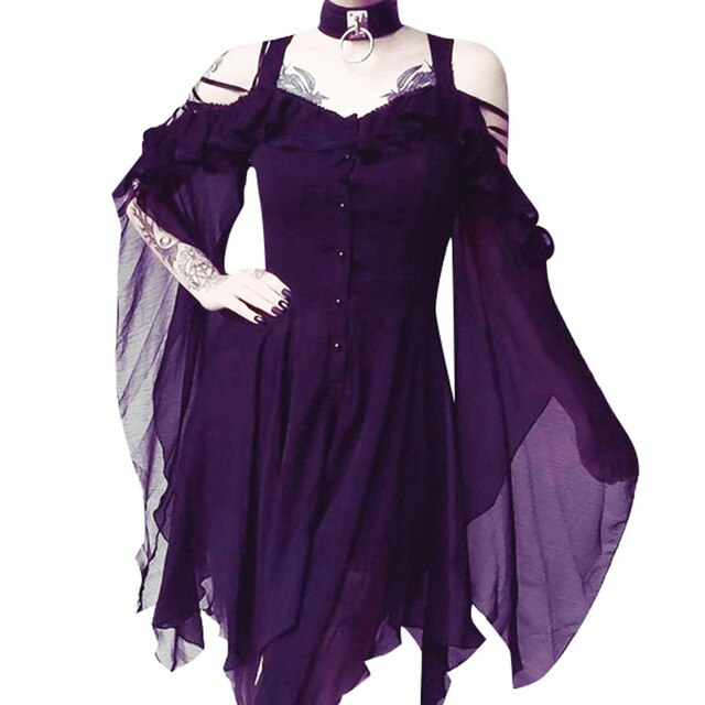 Dreamy Witch Dress Goth N' Rock Dreamy Witch Dress Goth N' Rock