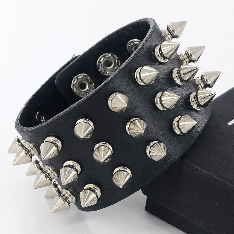Metal Studded Wristband
