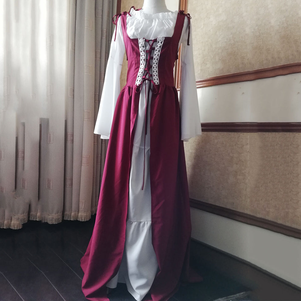 adult queen renaissance fair dress Renaissance Queen Dress, Black / L