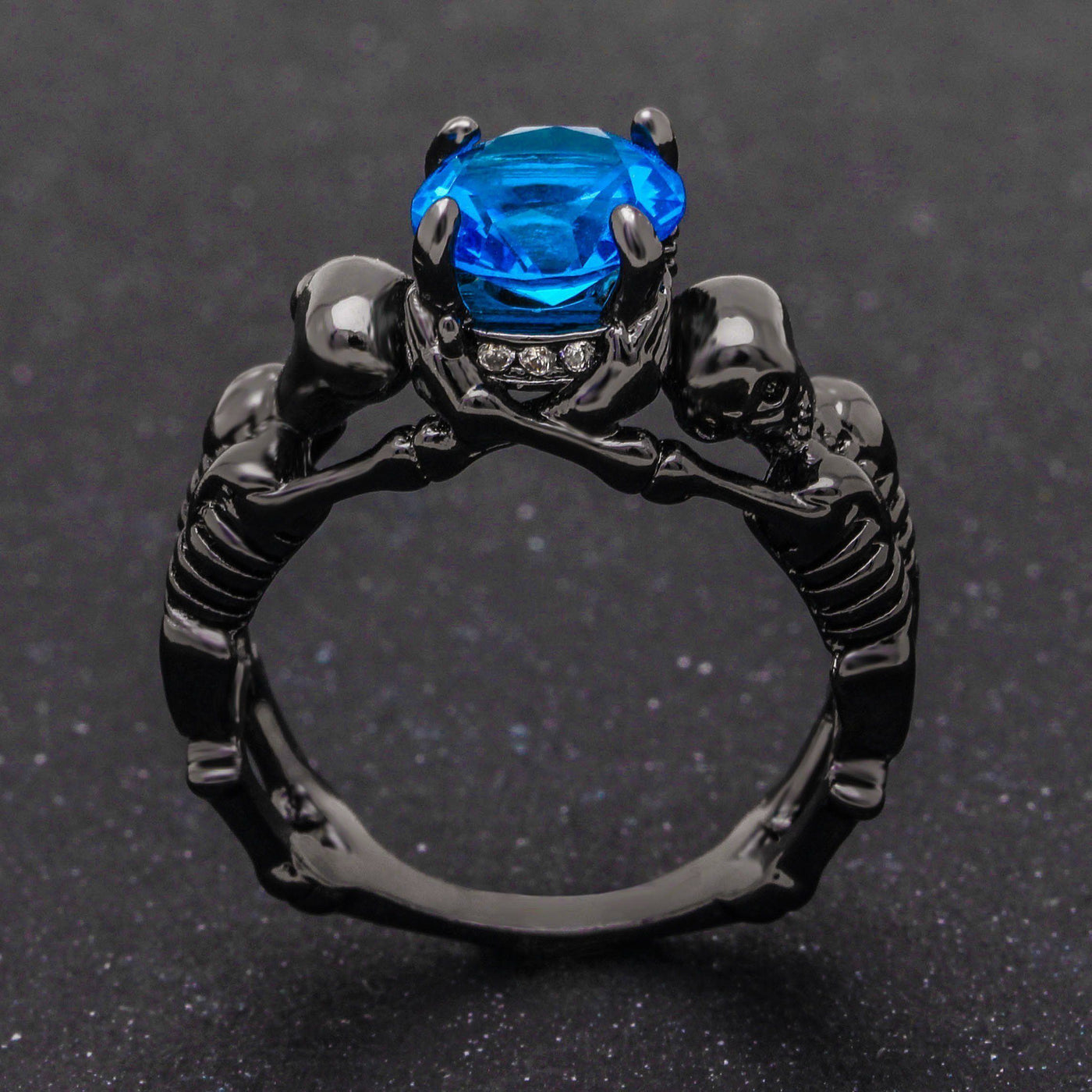Skrloton Rings Skeleptico™ - Skeleton Ring – Goth N' Rock