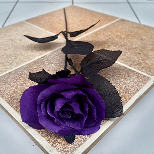 Fake Gothic Roses Gothic Artificial Roses – Goth N' Rock