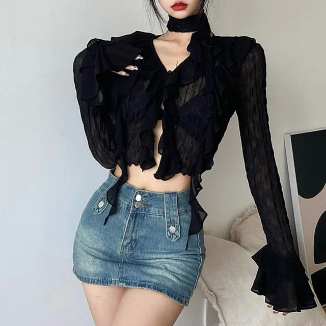 Women's Lace Blouse